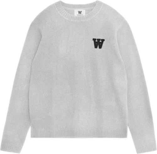 Wood Wood Wwtay AA CS Jumper Kvinde Grey Sea Langærmede Bluser Str L -...