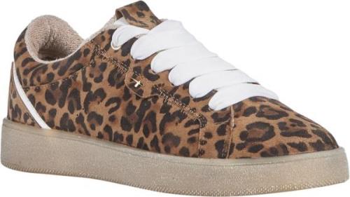 Tamaris 123718-43 Kvinde Leopard Comb Sneakers Str 40 - hos Magasin