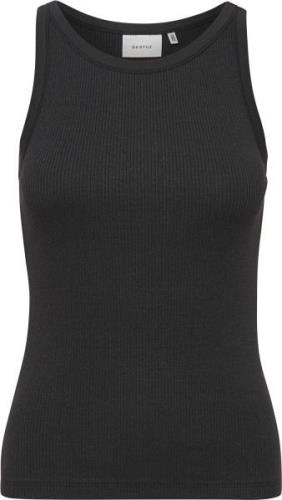 Gestuz Drewgz sl top Noos Kvinde Black Tanktoppe Str L - hos Magasin