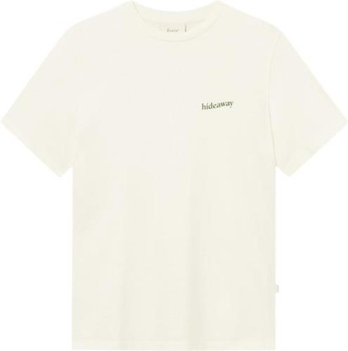 Forét Hideaway Tshirt Mand Cloud/green Kortærmede T-shirts Str L - hos...