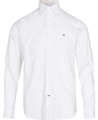 Tommy Hilfiger Core 1985 Flex Oxford RF Shirt Mand White Langærmede Sk...