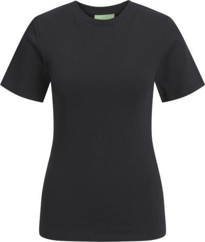 JJXX Jxbelle Tight SS TEE JRS Noos Kvinde Sort Kortærmede T-shirts Tig...