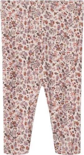 Wheat Jersey Leggings Jules Str 2 år / 92 cm - Pale Rose Flowers Leggi...