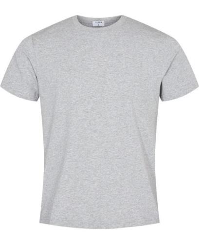 Filippa K Stretch Cotton Tee Mand Light Grey Kortærmede T-shirts Str L...