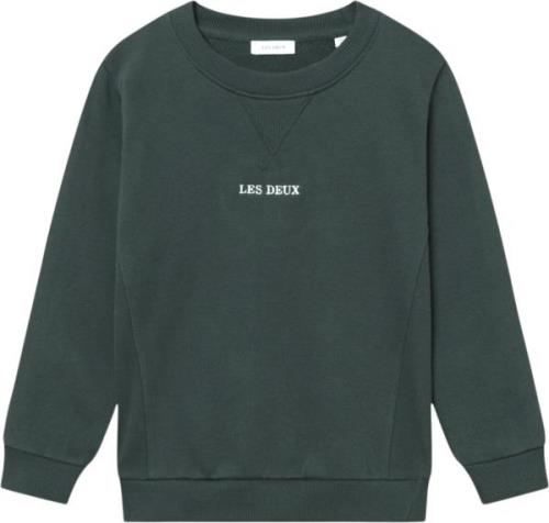 Les Deux Dexter Sweatshirt Kids Str 134/140 - Pine Green Sweatshirts h...