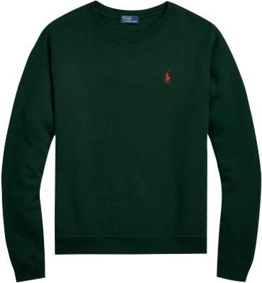 Polo Ralph Lauren Arctic Fleecelsl-sws Kvinde 2zuf Sweaters Str L - ho...