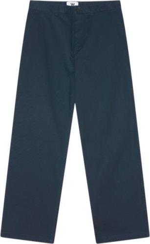 Wood Wood Silas Classic Trousers Mand Navy Chinos Str 29 - Bomuld hos ...