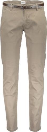 Lindbergh Chino m. Bælte & Stretch Mand Sand Chinos Str 30/32 - hos Ma...