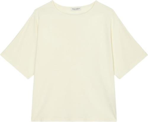 Marc O’Polo Tshirt, cut on Sleeve Kvinde Off White Kortærmede T-shirts...