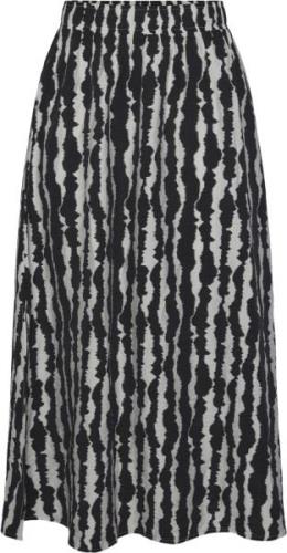 YAS Yaszena HW Ankle Skirt S. Kvinde Sort Maxi Nederdele Str L - hos M...