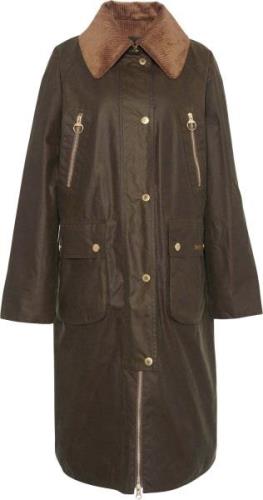 Barbour Barbour Ebberston Wax Kvinde Sn91 Overgangsjakker Str 12 UK / ...