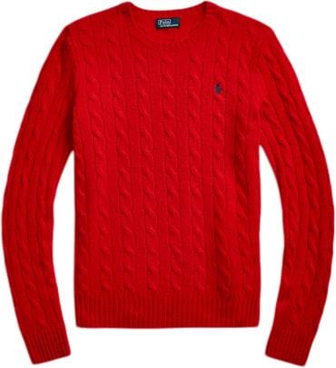 Polo Ralph Lauren 2/15 8020 W/cs Rws-lsl-plo Kvinde Fall Red Kortærmed...