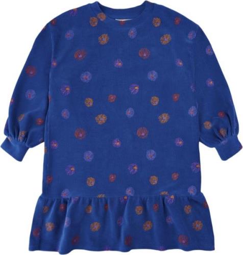 Soft Gallery Sgimanuella Velvet L_S Dress Str 4y - True Blue Kjoler Bo...