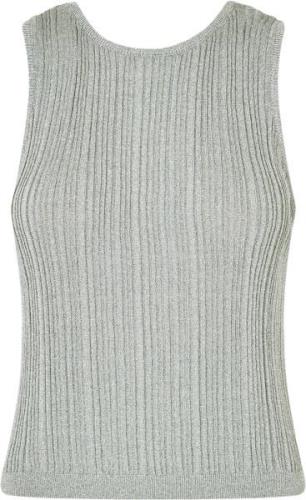 Modström Kristenmd top Kvinde Silver Grey Tanktoppe Str L - hos Magasi...