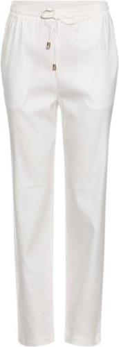 PBO ¤ Laymond Pants ¤ Kvinde Off White Bukser Med Lige Ben Str 40 - ho...