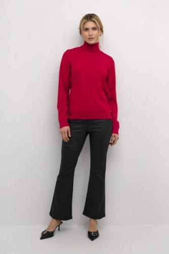 Cream Crvillea Knit Rollneck Kvinde Jester Red Sweaters Str L - hos Ma...