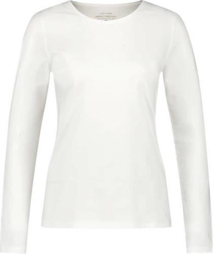 Gerry Weber Tshirt 1/2 Sleeve Kvinde Off-white Kortærmede T-shirts Str...