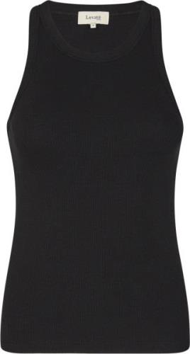 Levete room Lrnumbia 1 Kvinde L999 - Black Tanktoppe Str L - hos Magas...