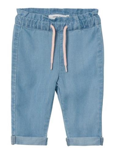 Name It Nbfbella Baggy R Jeans 4556hi Noos Str 68 - Blå Jeans hos Maga...