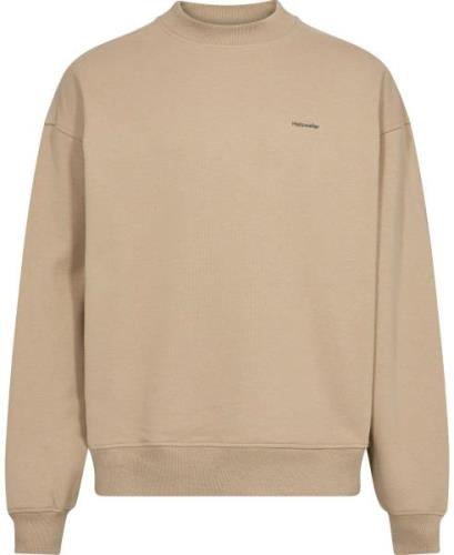 Holzweiler M. Relaxed Crew Mand Sand Sweaters Str M - hos Magasin