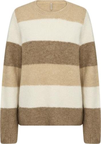 soyaconcept Scilene 1 Kvinde 98404c Desert Brown Melange C Sweaters St...