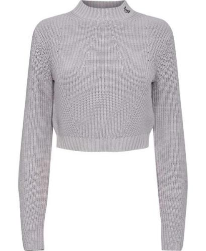 Calvin Klein Calvin Klein Jeans Chunky Pullover Kvinde Sort Sweaters S...