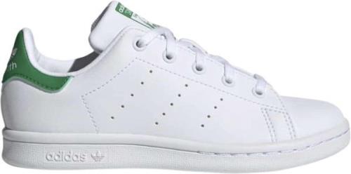 adidas Stan Smith Kids White Sneakers Str 32 - Læder hos Magasin