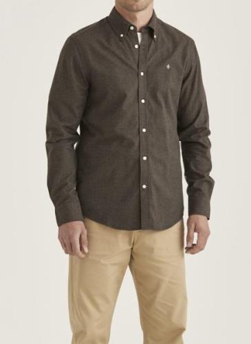 Morris Stockholm Watts Flannel Shirtslim Fit / 80 Brown / S Mand Brown...