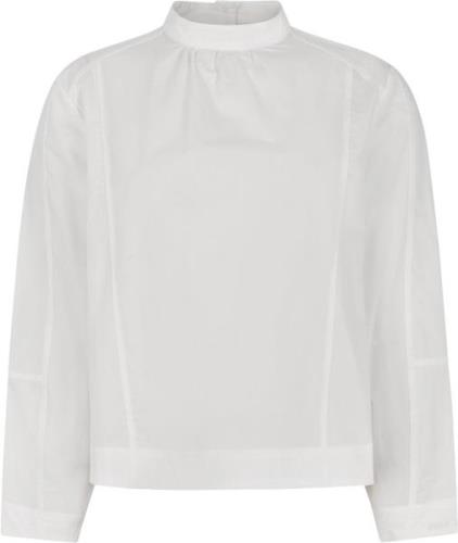 esmé studios Esrosa LS Blouse Kvinde Snow White Langærmede Bluser Str ...