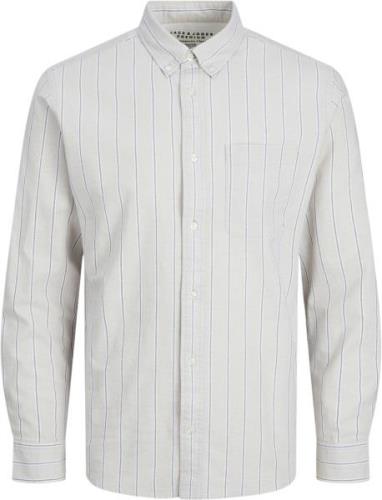 Jack & Jones Jprbrook Oxford Shirt L/S Noos Mand Pure Cashmere/slim Fi...