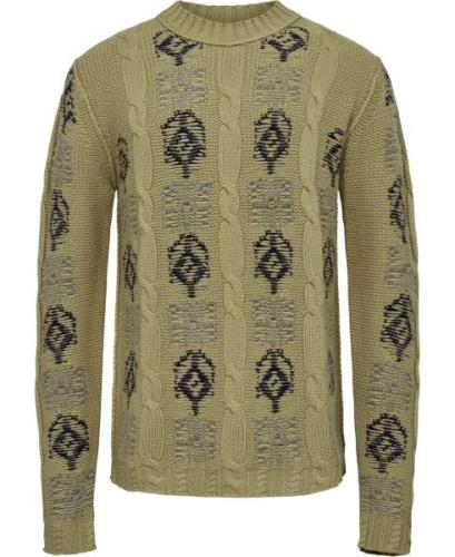 Tiger of Sweden Arnol RWS Mand Green Olive Sweaters Str L - hos Magasi...