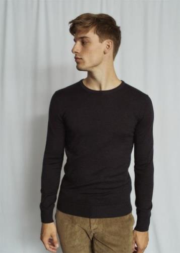 Bruun & Stengade BS Jupiter Regular Fit Knitwear Mand Charcoal Sweater...