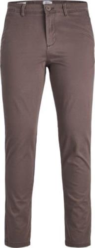 Jack & Jones Jpstmarco Jjbowie SA Noos Mand Seal Brown Chinos Str "33/...