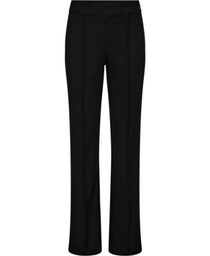 GUESS NEW Flared Evelina Pant Kvinde Jet Black A996 Straight Jeans Str...