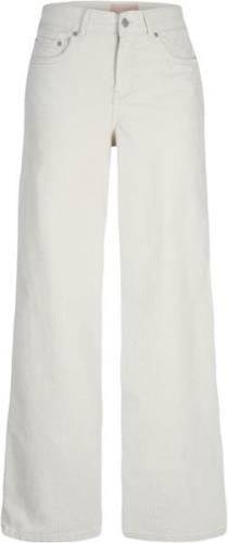 JJXX Jxgelly Wide Cord HW Pant PNT Noos Kvinde Bone White Bukser Str "...