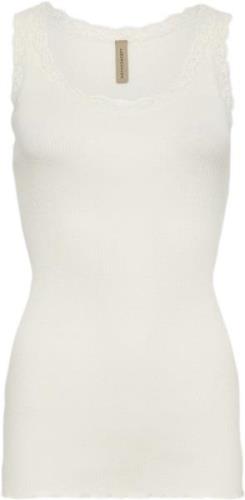 soyaconcept Scsarona 1 Kvinde 1100 Offwhite Tanktoppe Str L - Silke ho...