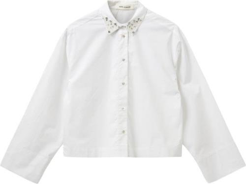 Sofie Schnoor Shirt Kvinde Brilliant White Langærmede Skjorter Str 40 ...