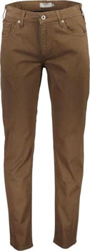 Lindbergh 1927: Cashmere Touch Pants Mand Dk Brown Chinos Str 40/32 Ca...