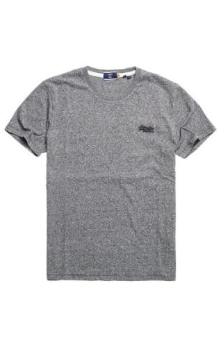 Superdry OL Vintage EMB TEE Mand Karst Black Mega Grit Kortærmede T-sh...