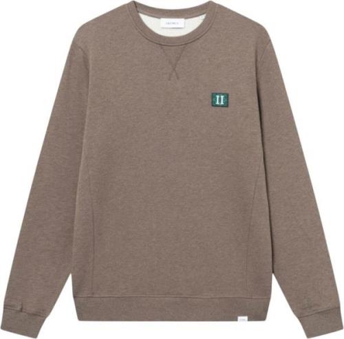 Les Deux Piece Sweatshirt 2. 0 Mand Mountain Grey Melange/posy Green-p...