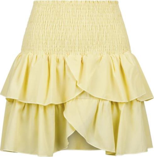 Neo Noir Carin R Skirt Kvinde Yellow Korte Nederdele Str 40 - Polyeste...