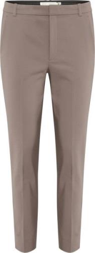 InWear Zella Pant Kvinde Sandy Grey Bukser Med Smalle Ben Regular Fit ...