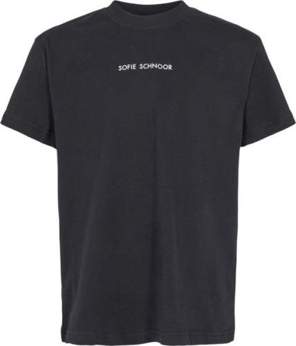 Sofie Schnoor Tshirt Str 8 år / 128 cm - Black Kortærmede T-shirts hos...