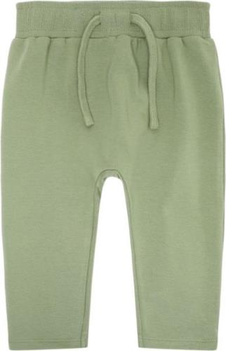 The New Tnsluigi Sweatpants Str 80 cm - Hedge Green Bukser Bomuld hos ...