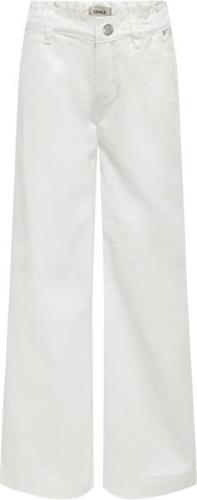 ONLY Kogcomet Wide DNM Guo020 Str 158 - White Jeans Denim hos Magasin