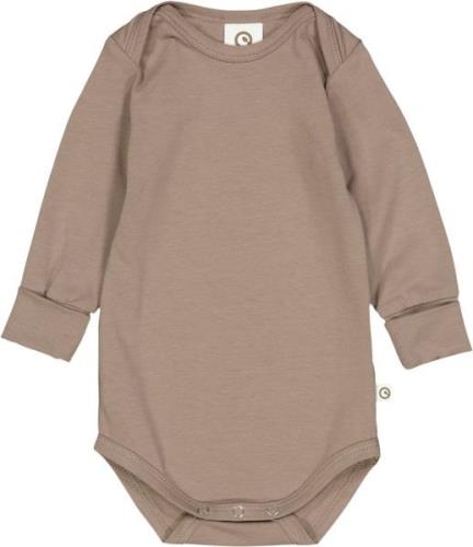 Müsli by Green Cotton Cozy me l/s Body Str 92 - Shade Langærmede Bodie...