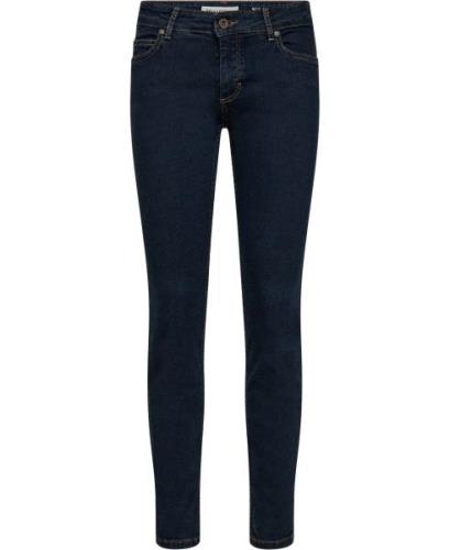 Marc O’Polo Denim Trouser, mid Waist, Slim fit, Kvinde Motor Scooter W...