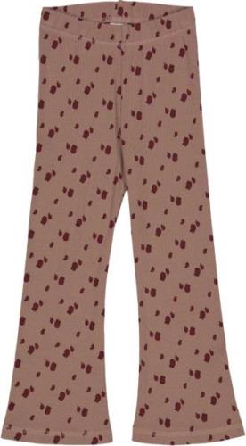 Müsli by Green Cotton Apple Flared Pants Str 128 - Daydream/ Cabernet/...