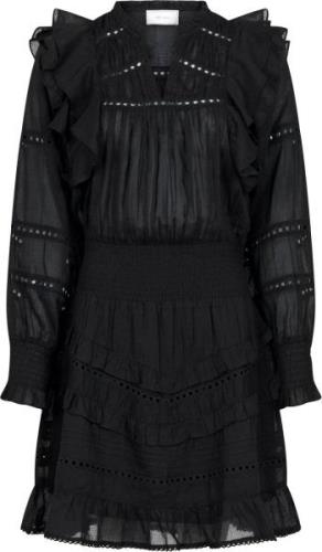 Neo Noir Harmoni S Voile Dress Kvinde Black Korte Kjoler Str 40 - hos ...