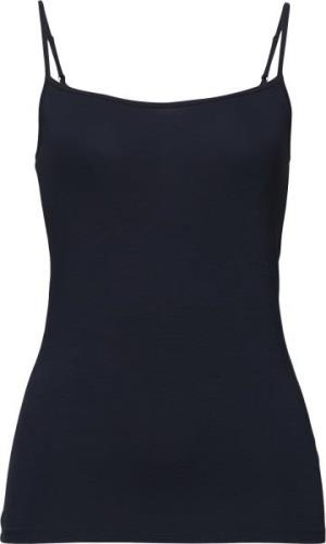 Esprit Spaghetti top Kvinde Navy Tanktoppe Str L - hos Magasin